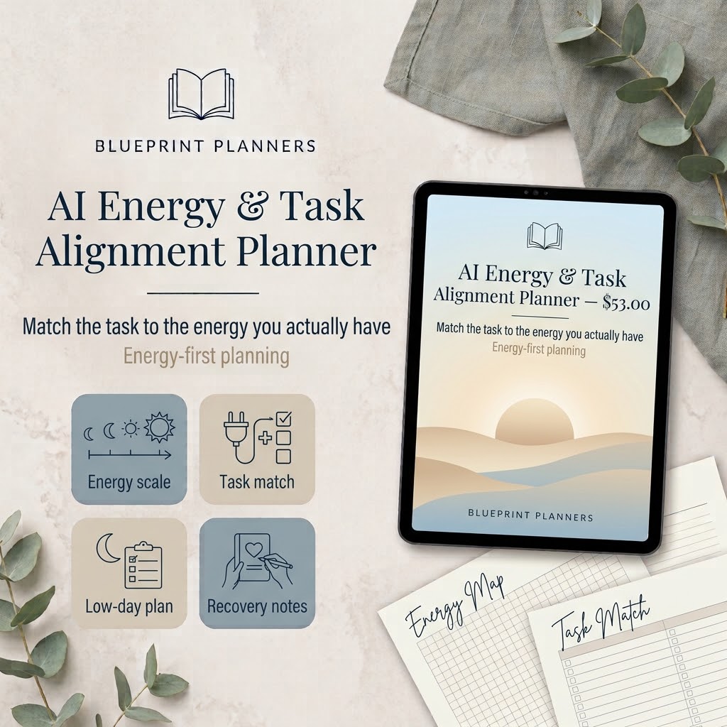 AI Energy & Task Alignment Planner for Neurodivergents
