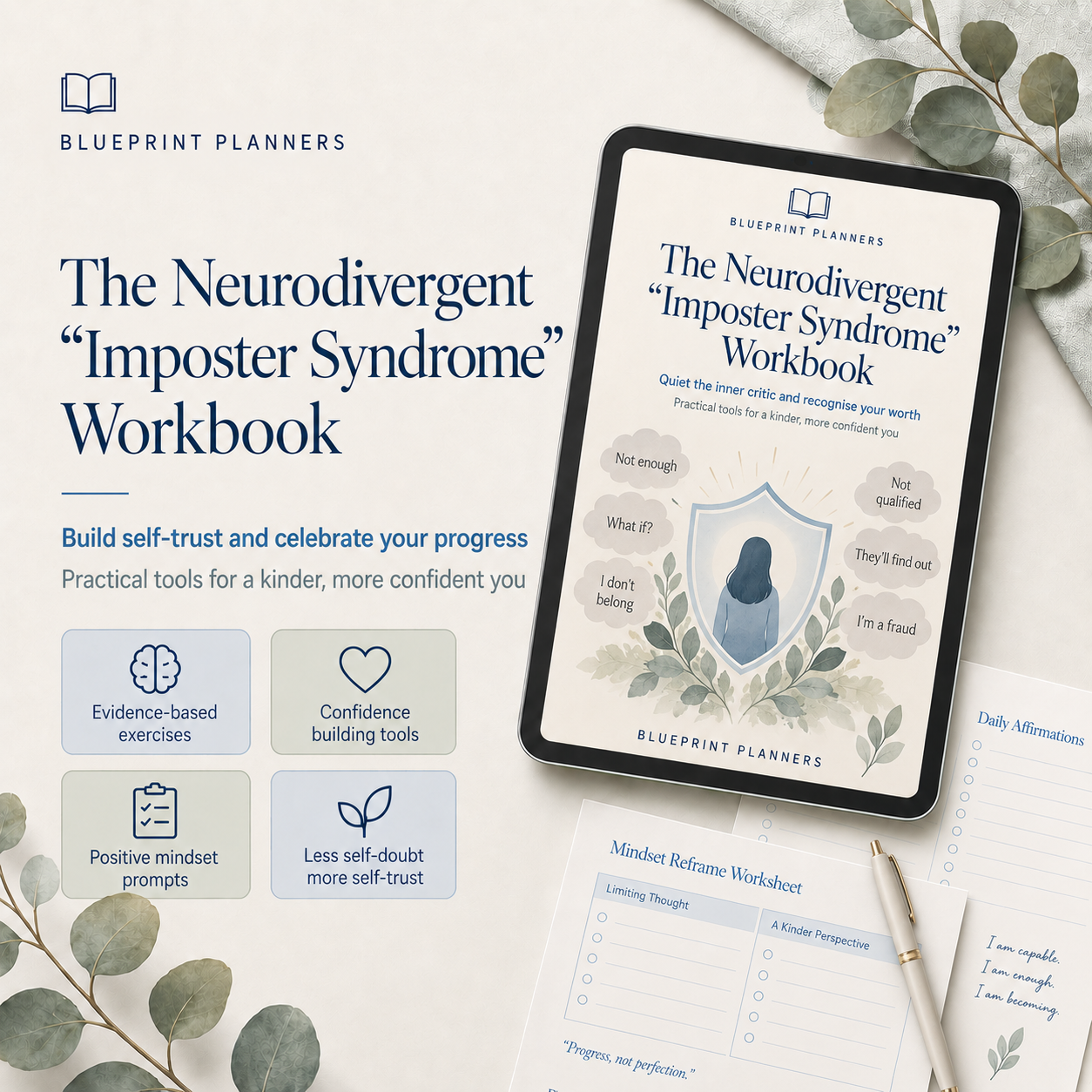 The Neurodivergent "Imposter Syndrome" Workbook