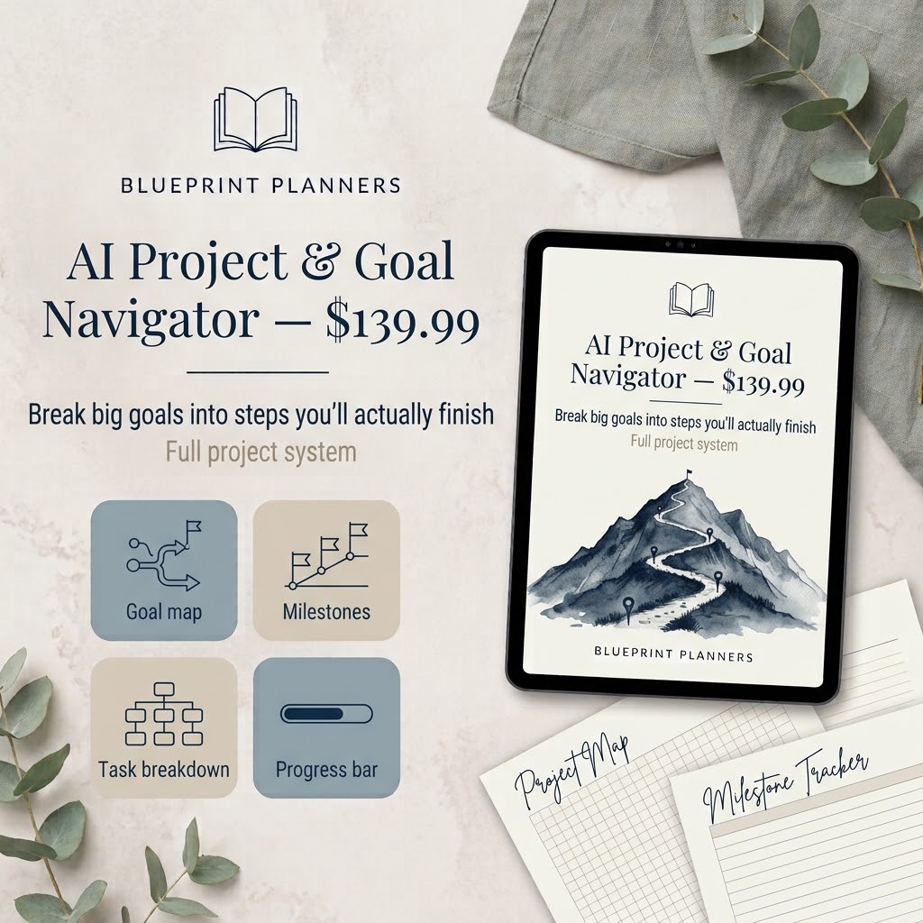 AI Project & Goal Navigator for Neurodivergents