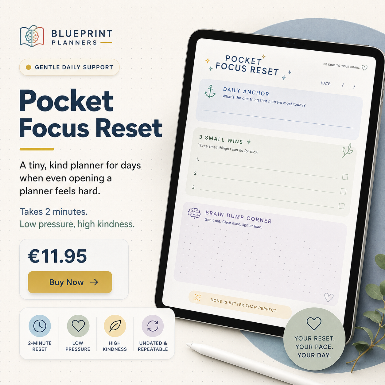 Pocket Focus Reset